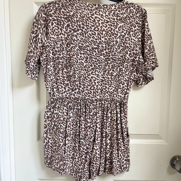 Kivari Leopard Romper - Picture 5 of 6